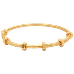 Designer Cartier Bracelet en or jaune 18 carats Ecrou De Or