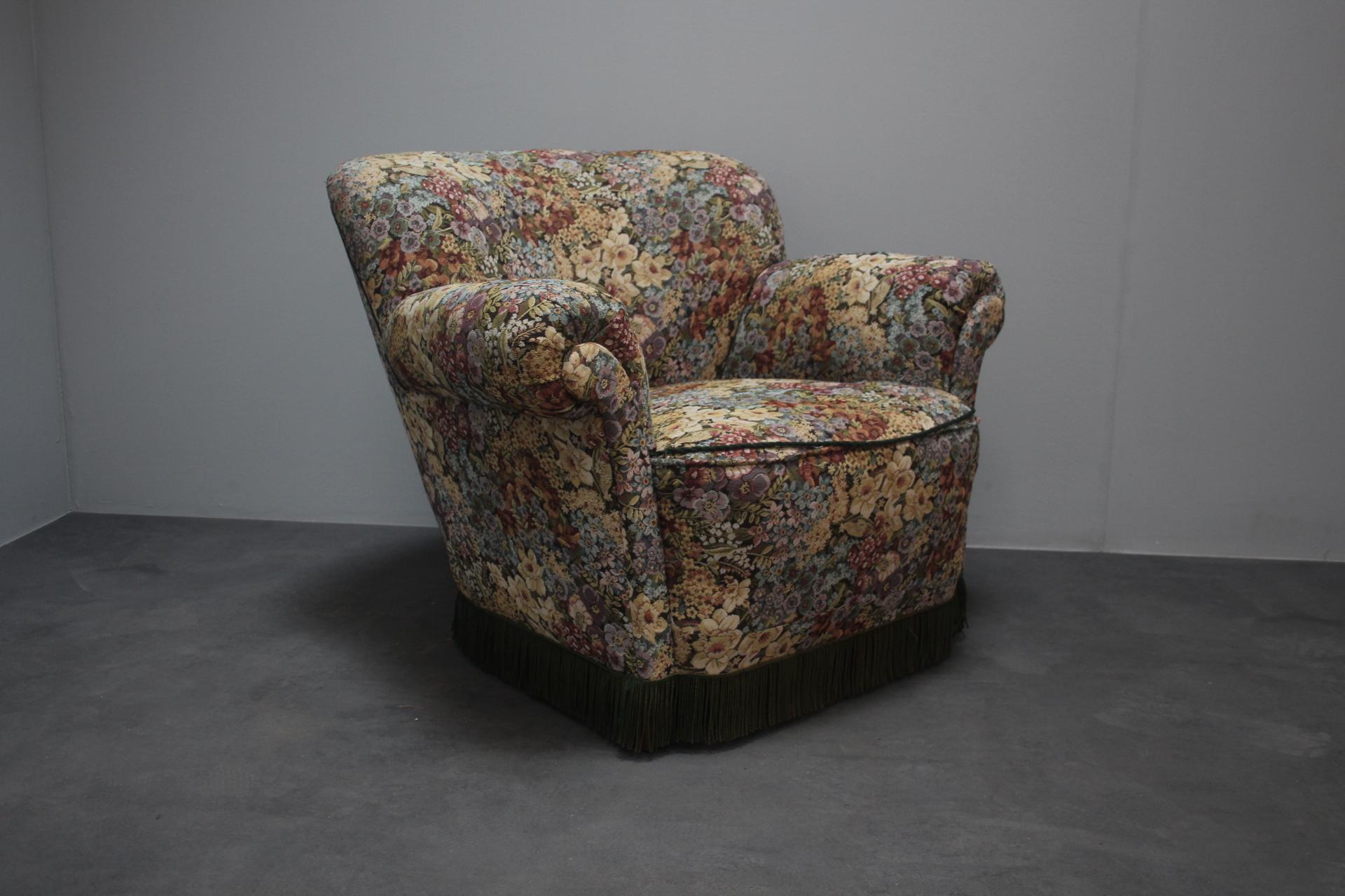 Designer-Clubsessel, 1940er Jahre. im Angebot 4