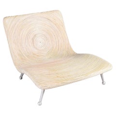 Fauteuil de salon bas en osier de noix de coco de Clayton Tugonon pour Snug