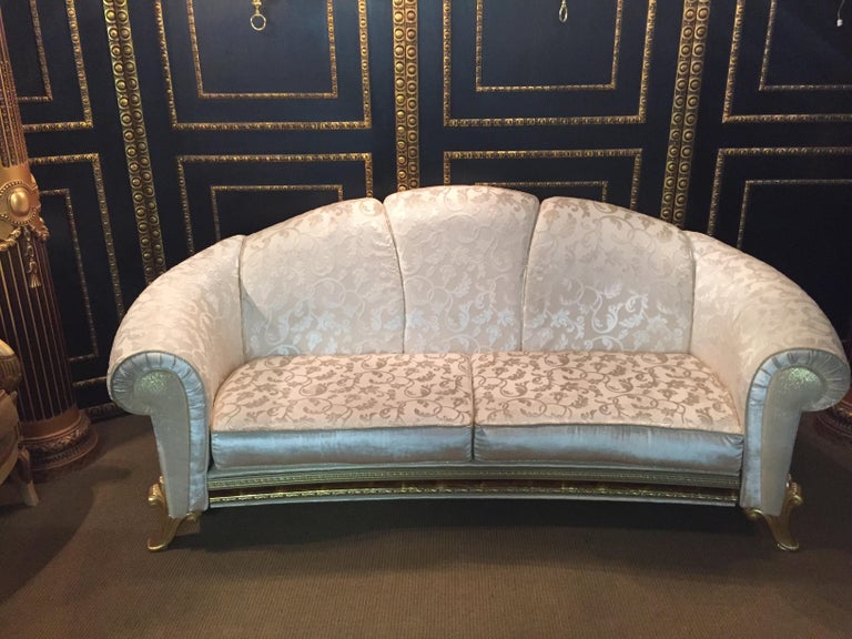 Designer Couch from Italy High Quality Fabric Arredo Classic For Sale