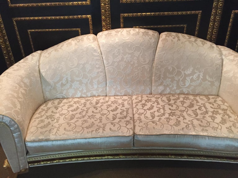 Designer Couch from Italy High Quality Fabric Arredo Classic For Sale