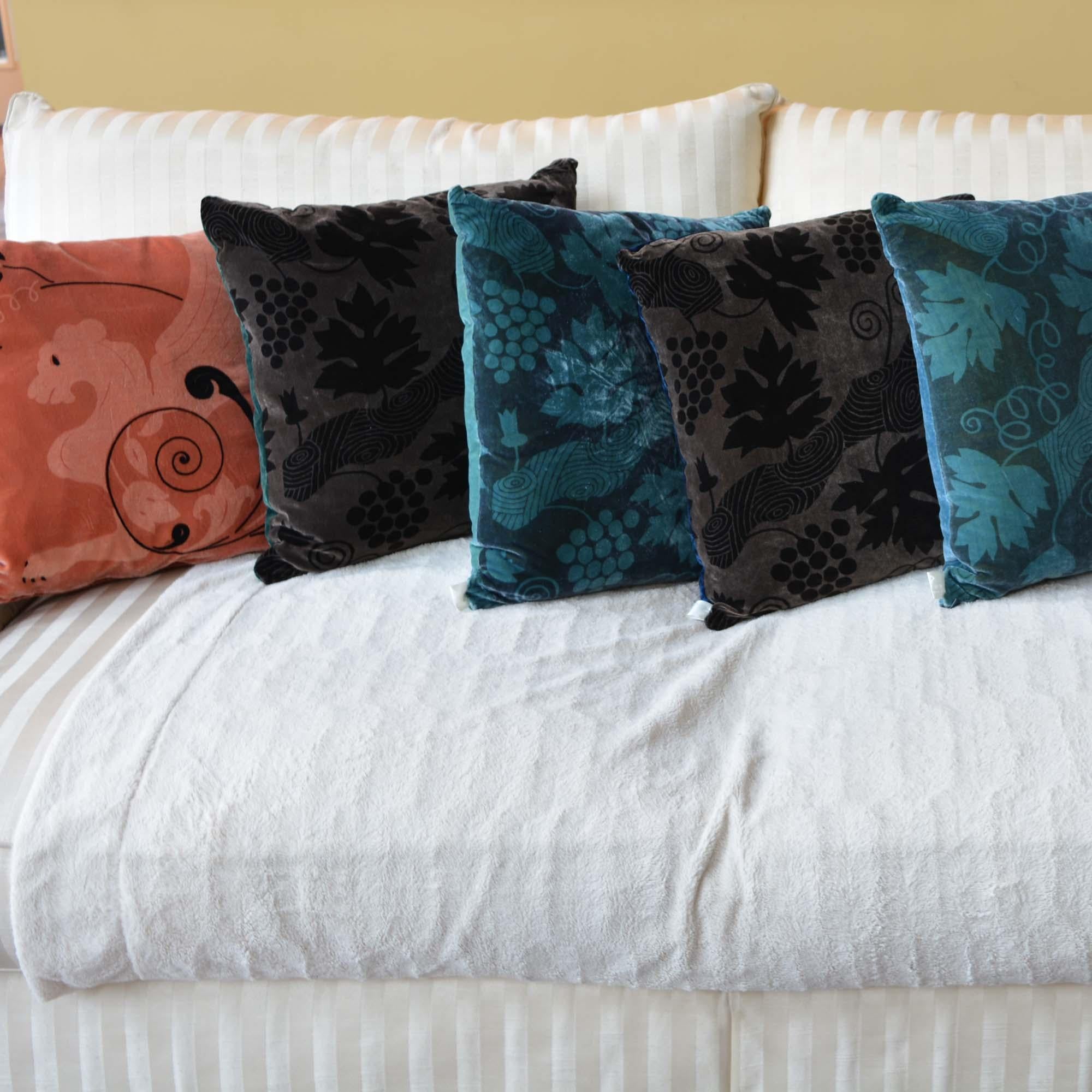 Designer Decorative Pillow Sphinx Design, Pair For Sale 4