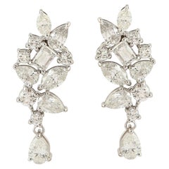 Designer Diamond Dangle Earring Made in 18K Gold