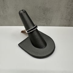 Designer Effy 14kt White Gold Sapphire & Diamond Ring - New, Size 6