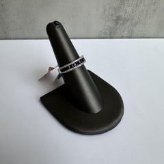 Designer Effy 14kt White Gold Sapphire & Diamond Ring - New with Tag, Size 6