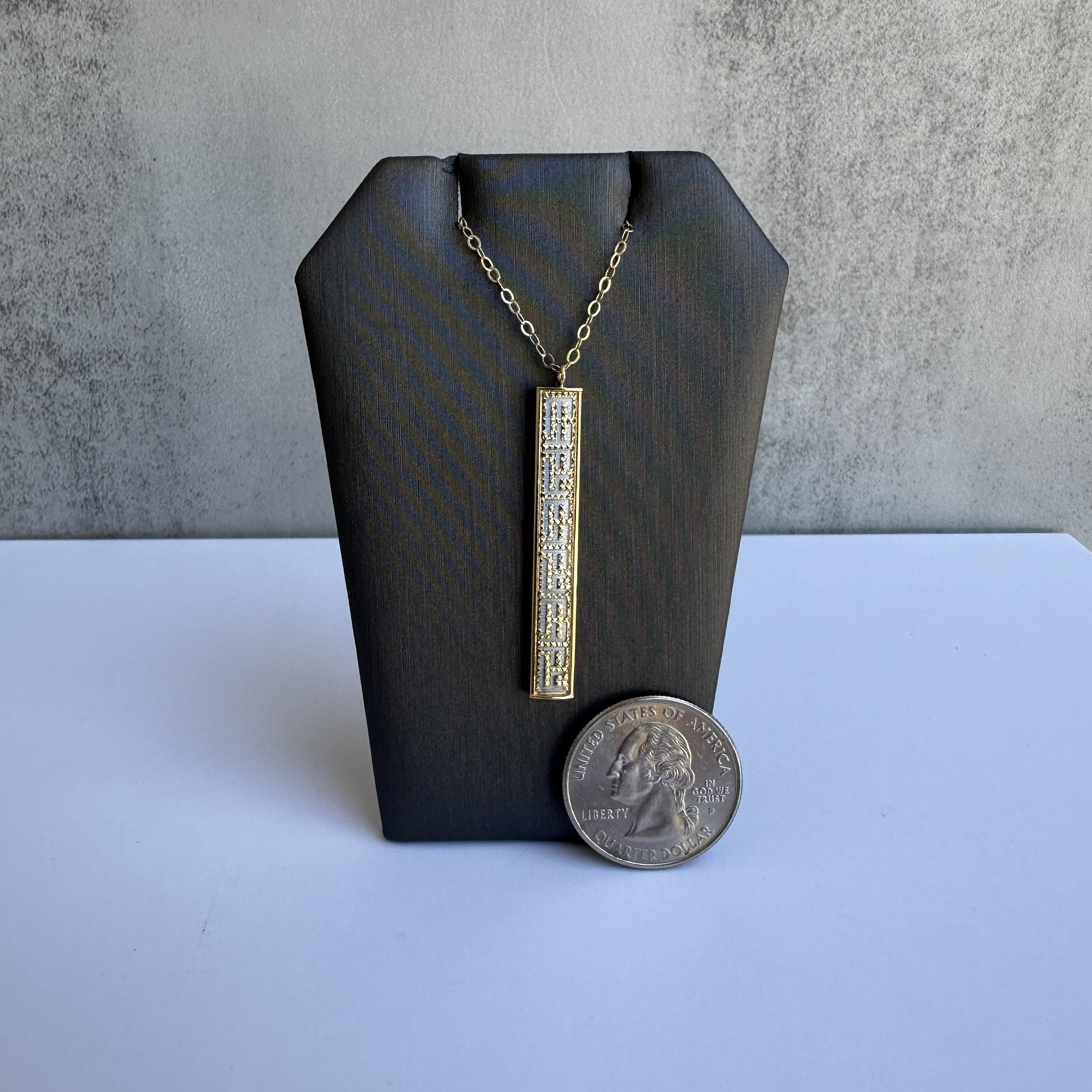 Designerin Effy 14kt Gelbgold Bar-Halskette - 18