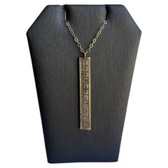 Designerin Effy 14kt Gelbgold Bar-Halskette - 18" Länge, Italien gestempelt, neu
