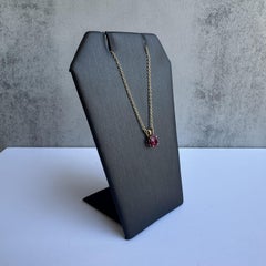 Designer Effy 14kt Yellow Gold Ruby Necklace - 0.57ctw, New with Tag