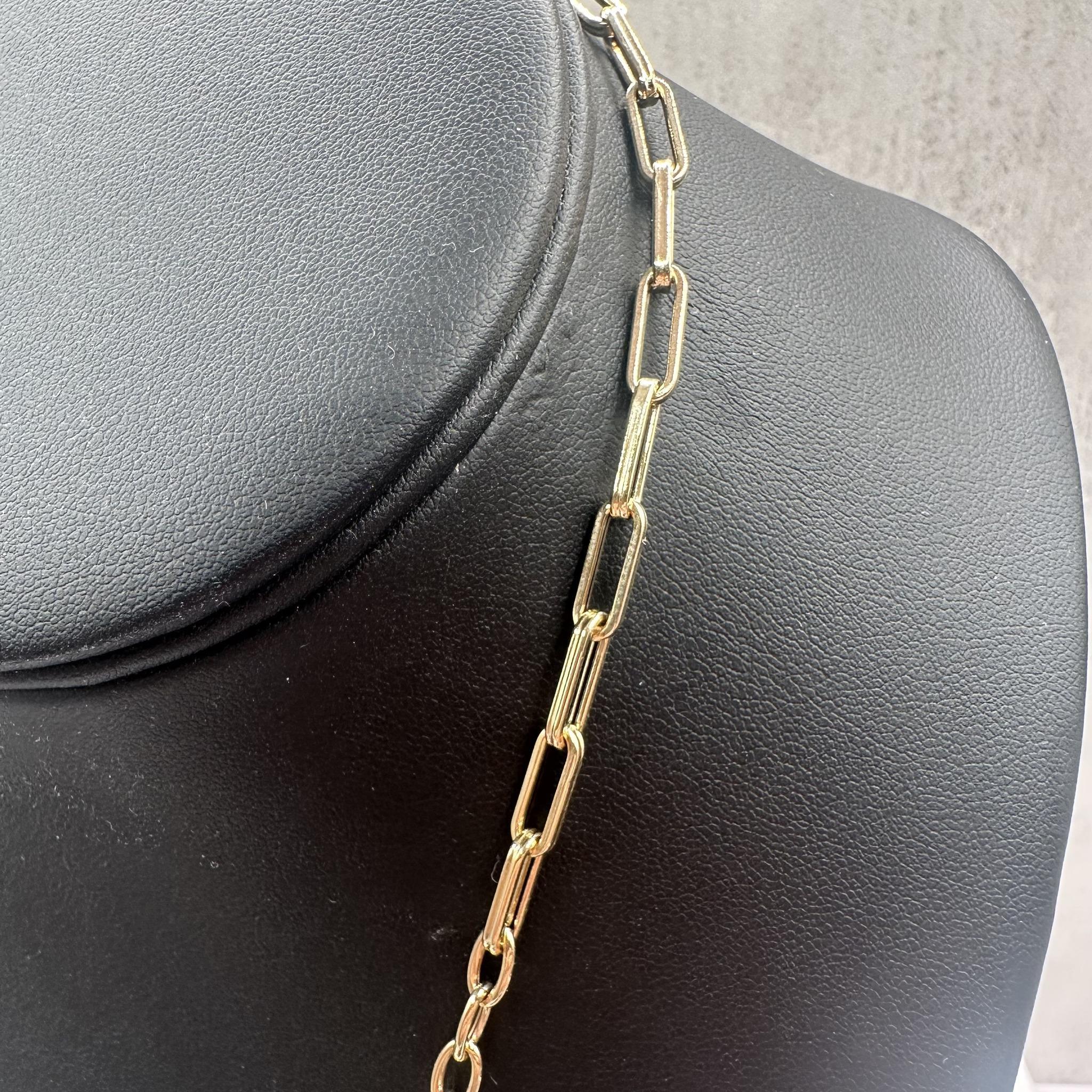 Designer Effy Pearl Necklace in 14kt Yellow Gold In New Condition For Sale In West Hempstead, NY