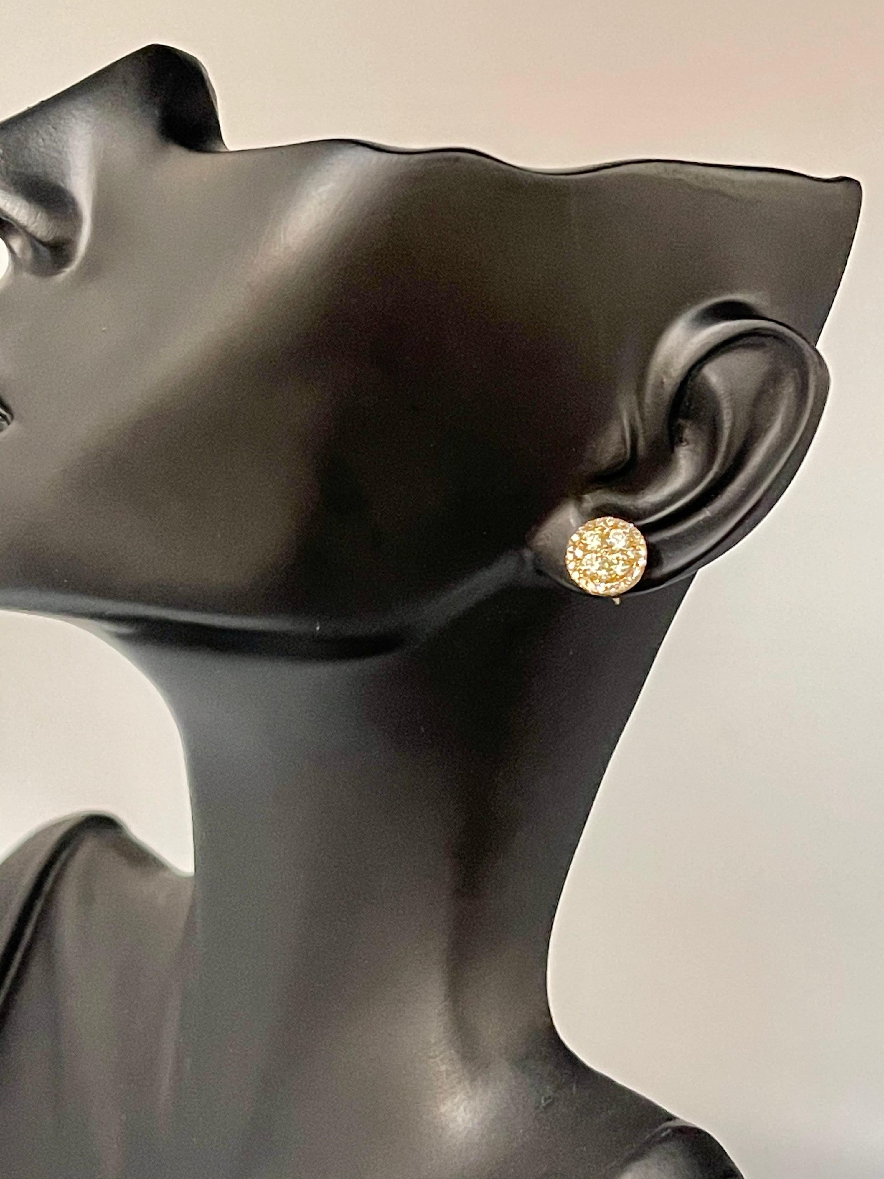 effy diamond stud earrings