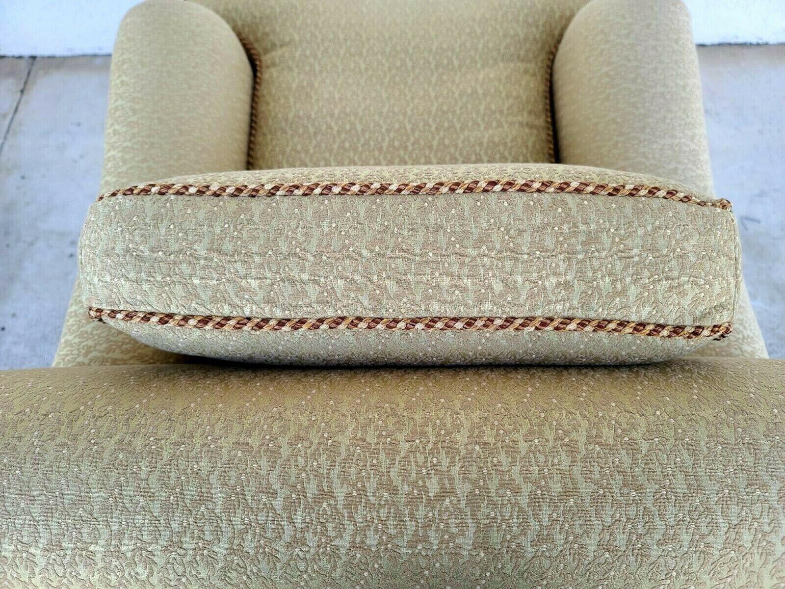 Designer English Swivel Lounge Chair by Brett Carter In Good Condition For Sale In Lake Worth, FL