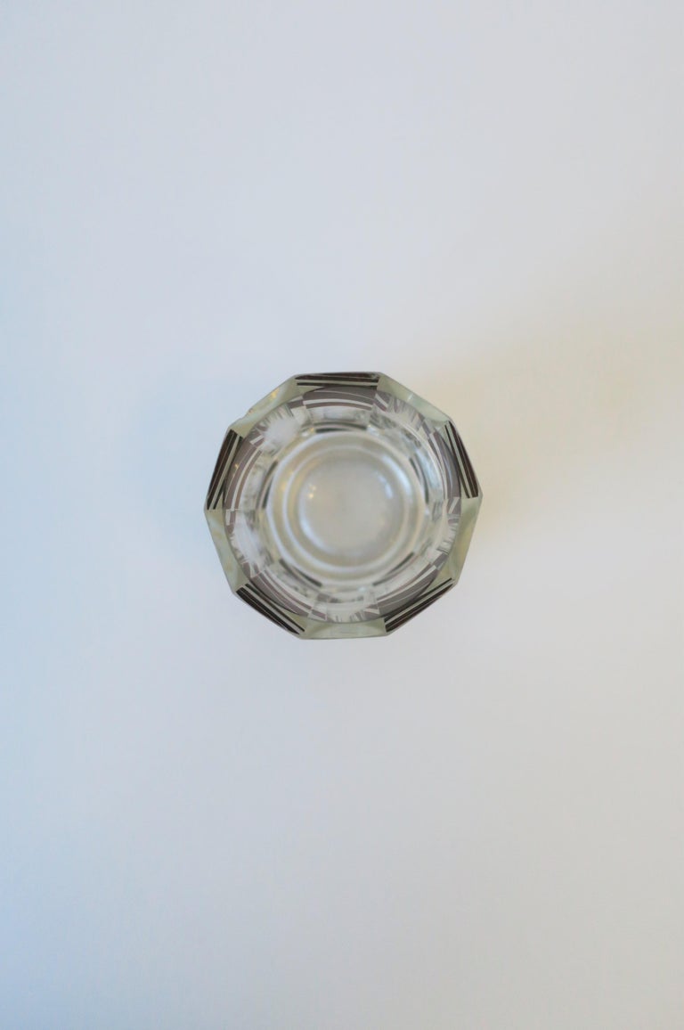 Designer European Art Deco Crystal Drinking Glass by Karl Palda at ...