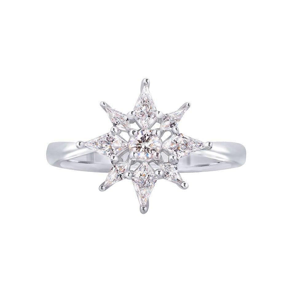 Women's Designer Fashion Fine Jewelry White Diamond Gold Pendant For Sale