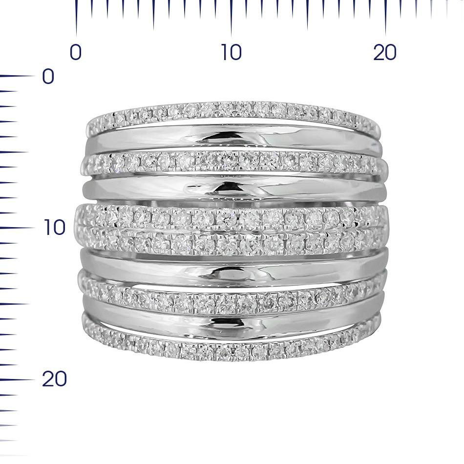 White Gold 14K Ring 
Weight 6.5 gram
Size 16.8
Diamond 130-Round 57-0,83-4/5A

With a heritage of ancient fine Swiss jewelry traditions, NATKINA is a Geneva based jewellery brand, which creates modern jewellery masterpieces suitable for every day