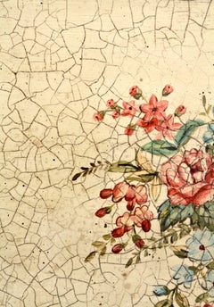 Designer French Provincial Beds & Commodes; 4 piece set