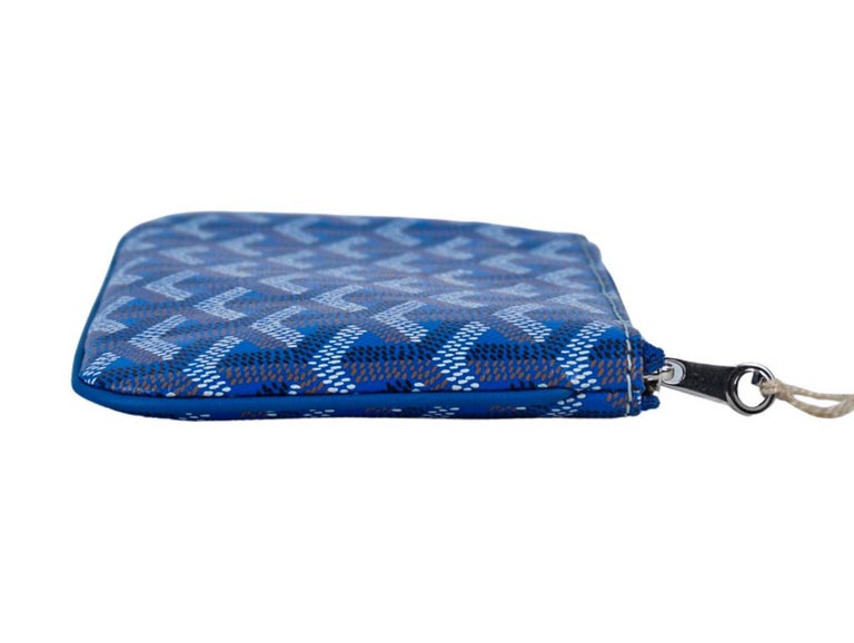 GOYARD-Goyard Pochette Senat Mini Wallet 藍色