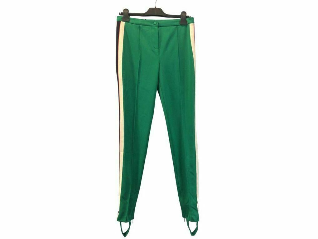 DESIGNER GUCCI Striped Jersey Ski Pants In New Condition For Sale In London, GB