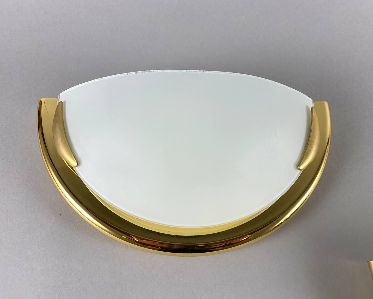 half moon wall sconce replacement glass