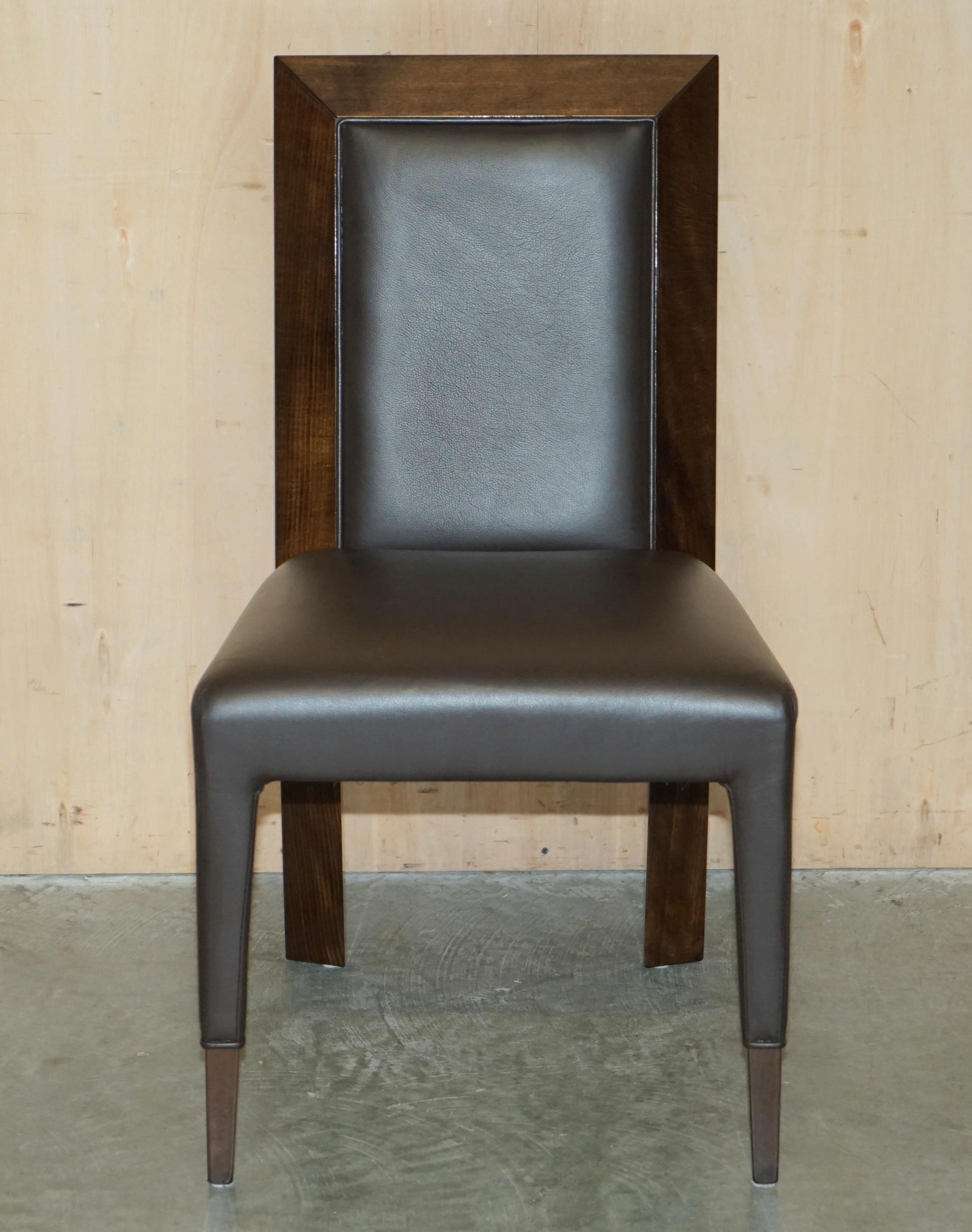 DESIGNER KESTERPORT AMERICAN HARDWOOD TABLE & CHAIR DE salle à manger ROOM SUITE en vente 3