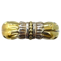 Designer Lagos Caviar Ring in 18k Gold & Sterling Silver