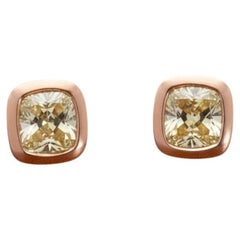Designer Maya Lianna 3.07 cttw Natural Fancy Brownish Yellow Diamond (GIA) 14K