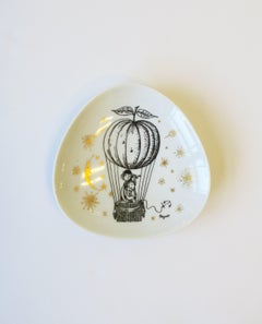 Plat à bijoux en porcelaine moderne design du milieu du siècle Rosenthal Studio-Line