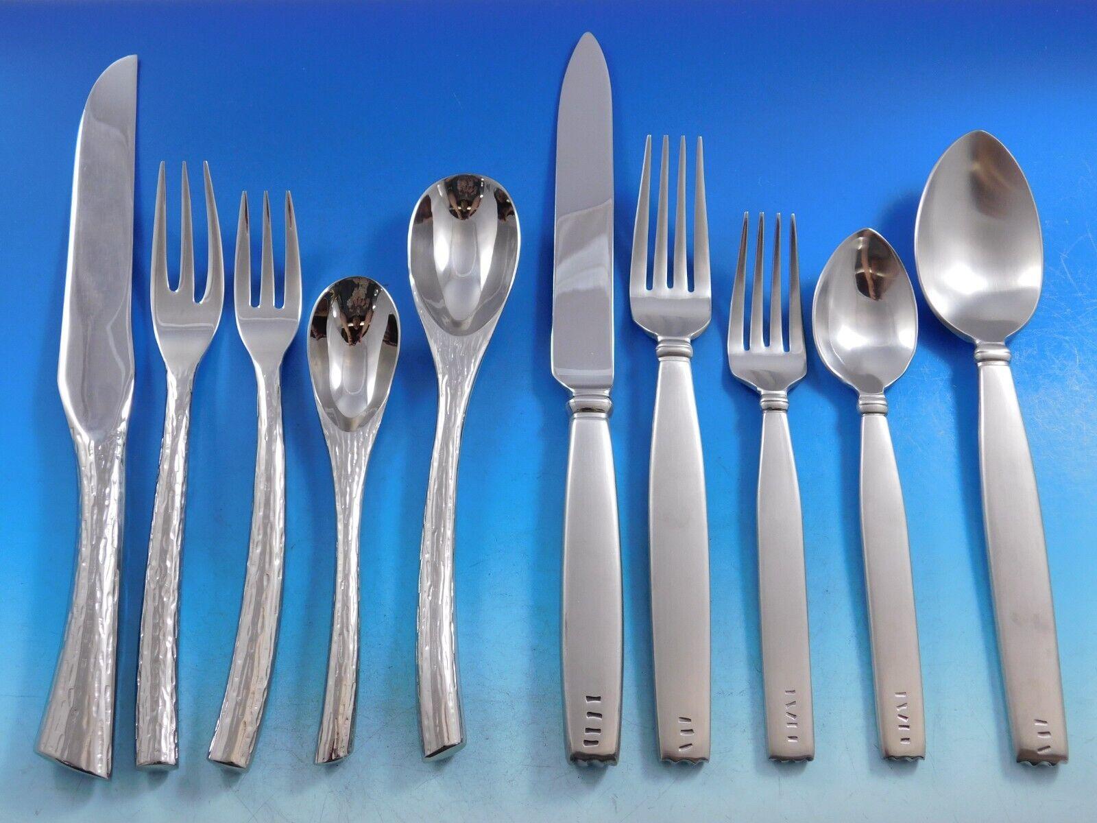 44 piece stainless steel cutlery set