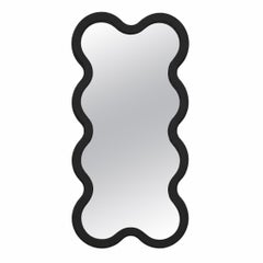 Designer Narrow Black Mirror For Hallway or Bathroom – Hvyli 8 by oitoproducts