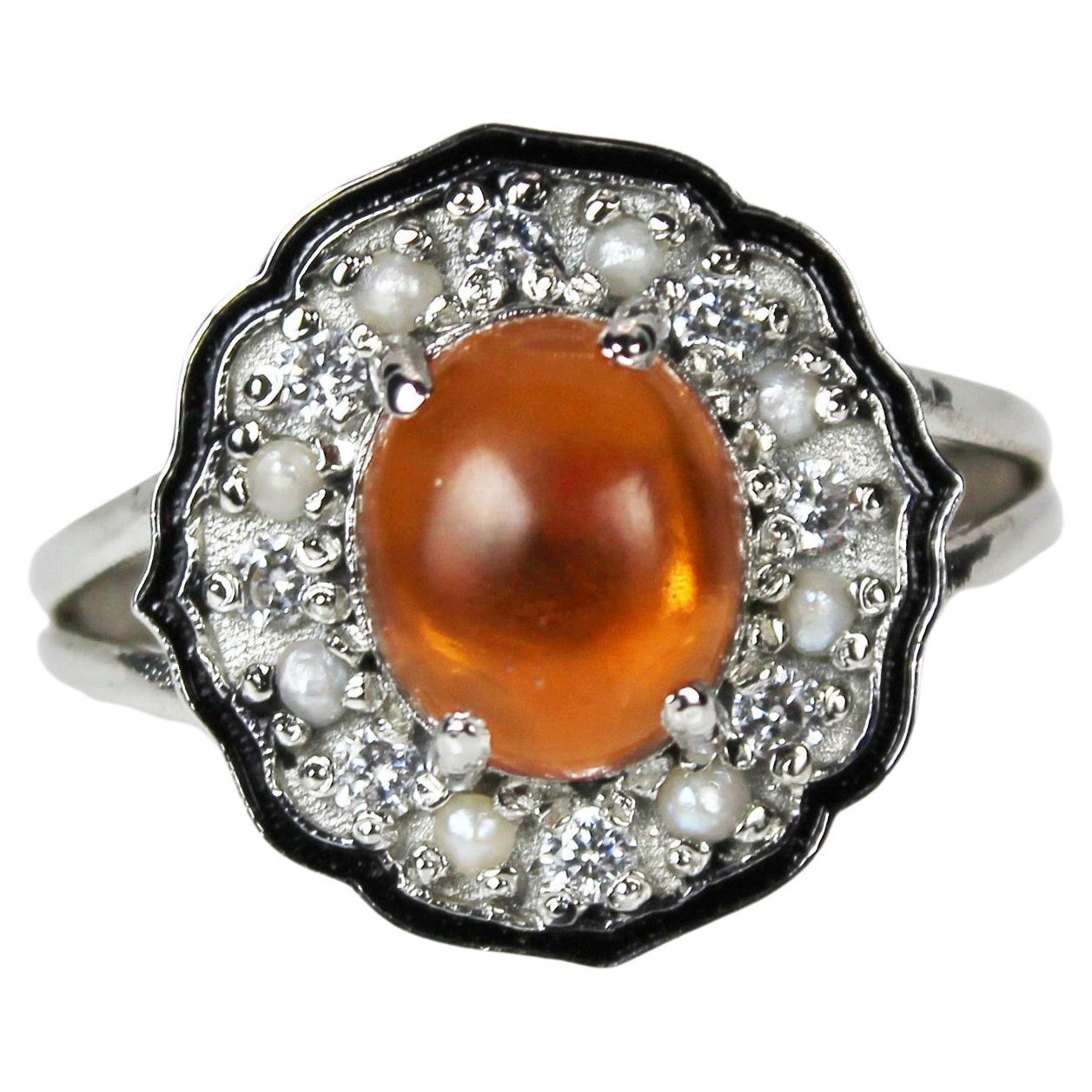 Designer Opal Ring