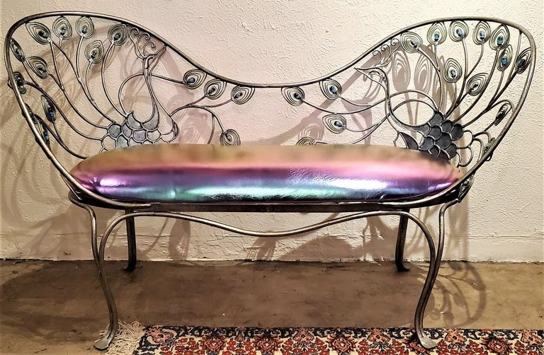 Designer Peacock Chair Made for Neiman Marcus Photoshoot at 1stDibs