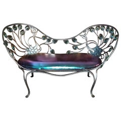 Designer Peacock Chair Made for Neiman Marcus Photoshoot