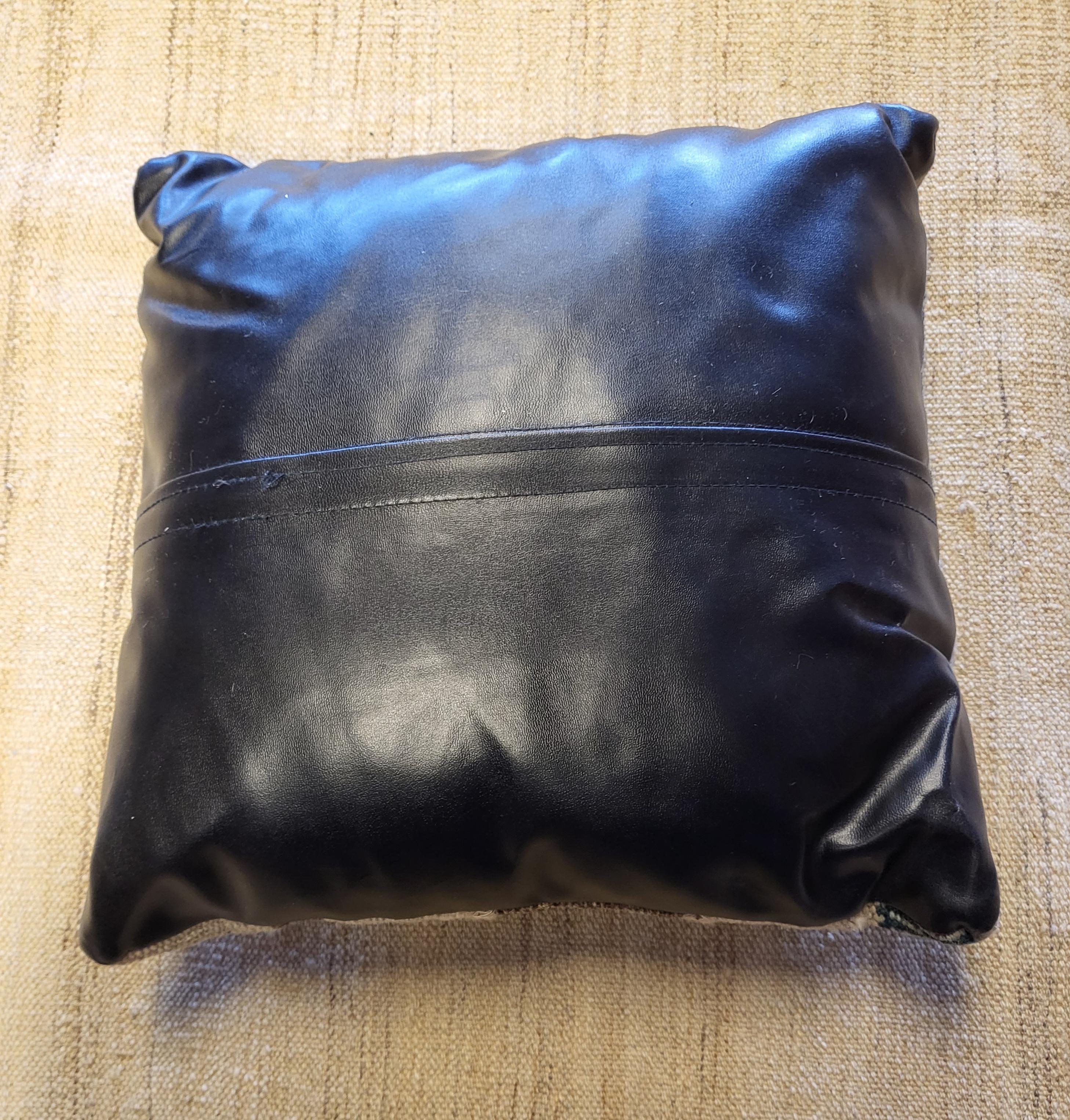 Designer Persian Rug Throw Pillow In New Condition For Sale In Blacksburg, VA
