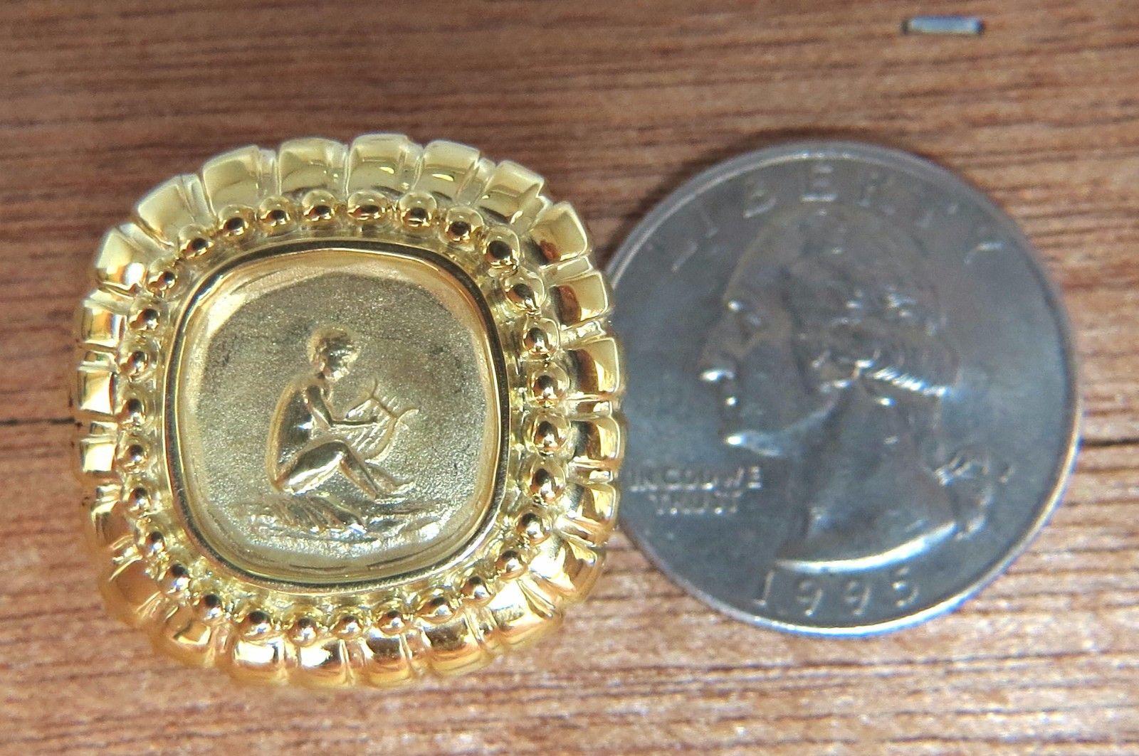 gold angel harp logo