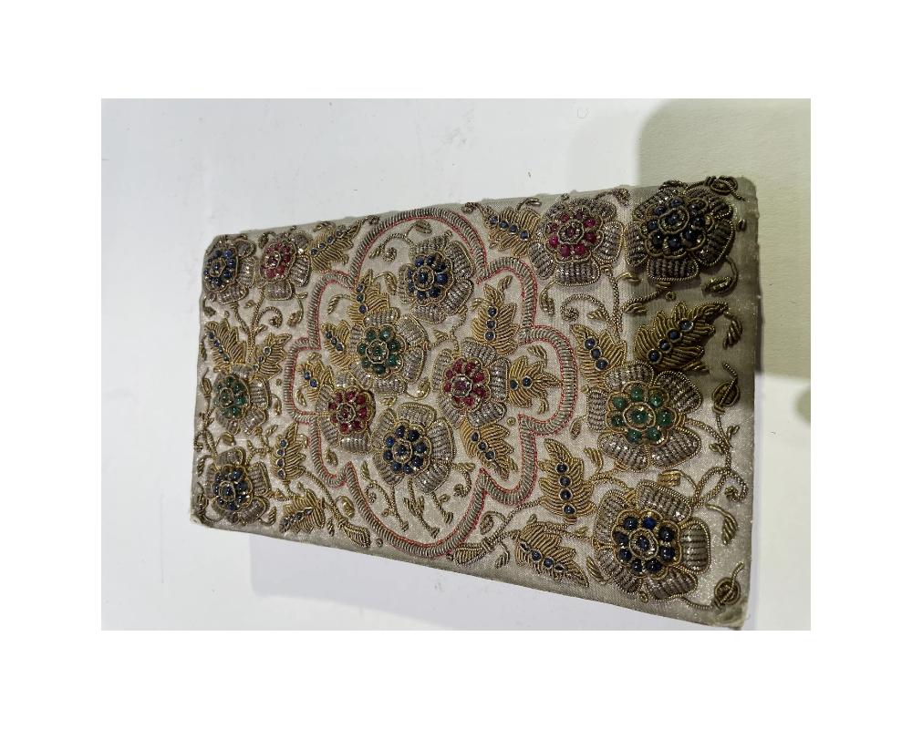 Designer Rare Van Cleef Arpels Style Jeweled Bag Clutch For Sale 8