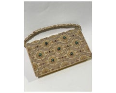 Designer Rare Van Cleef Arpels Style Jeweled Bag Clutch