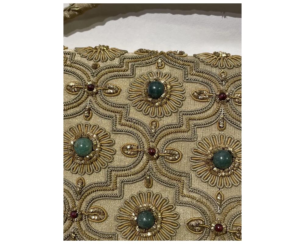 Designer Rare Van Cleef Arpels Style Jeweled Bag Clutch 1