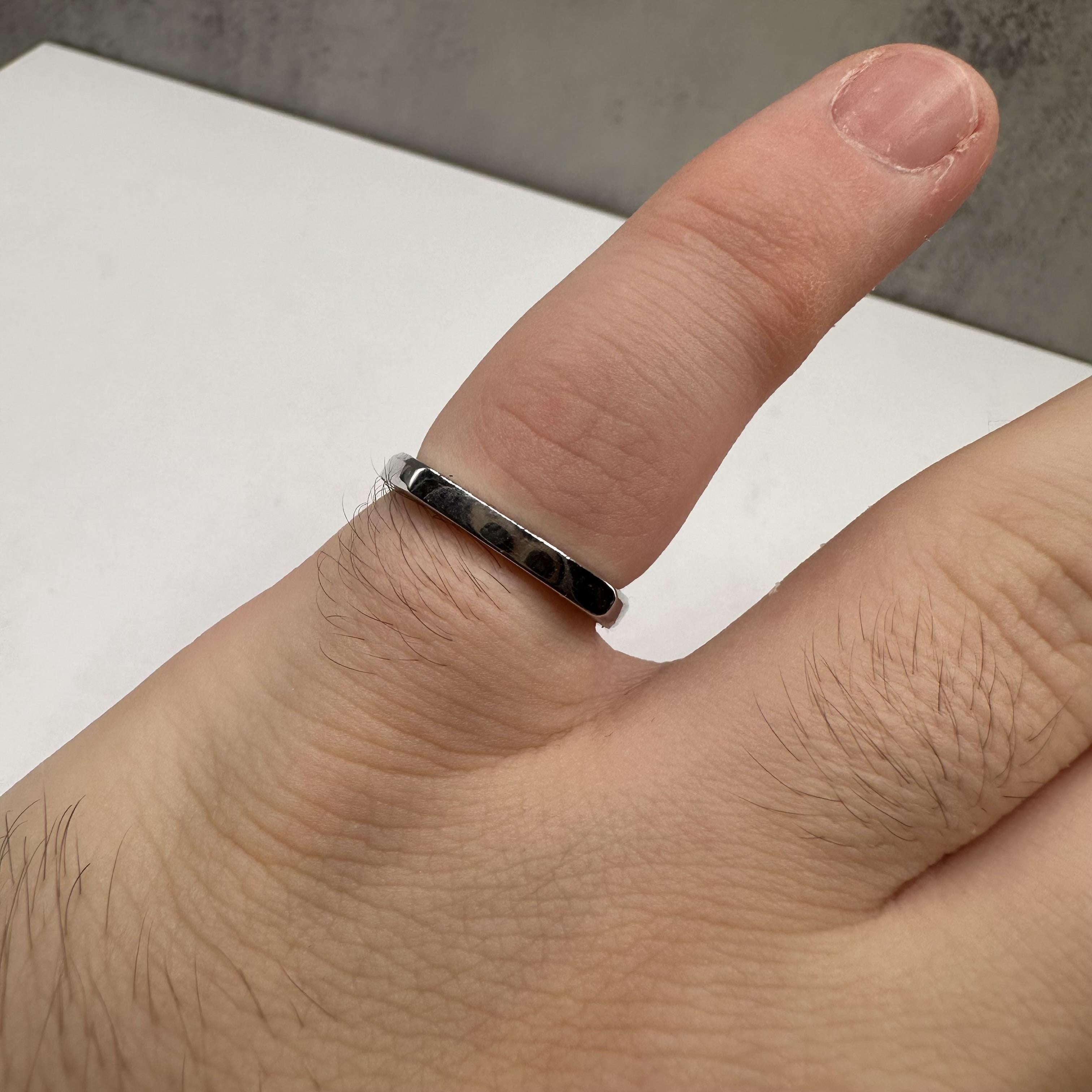 Women's or Men's Designer Scott Kay Platinum Band – Size 6.25, 6.5 Grams
