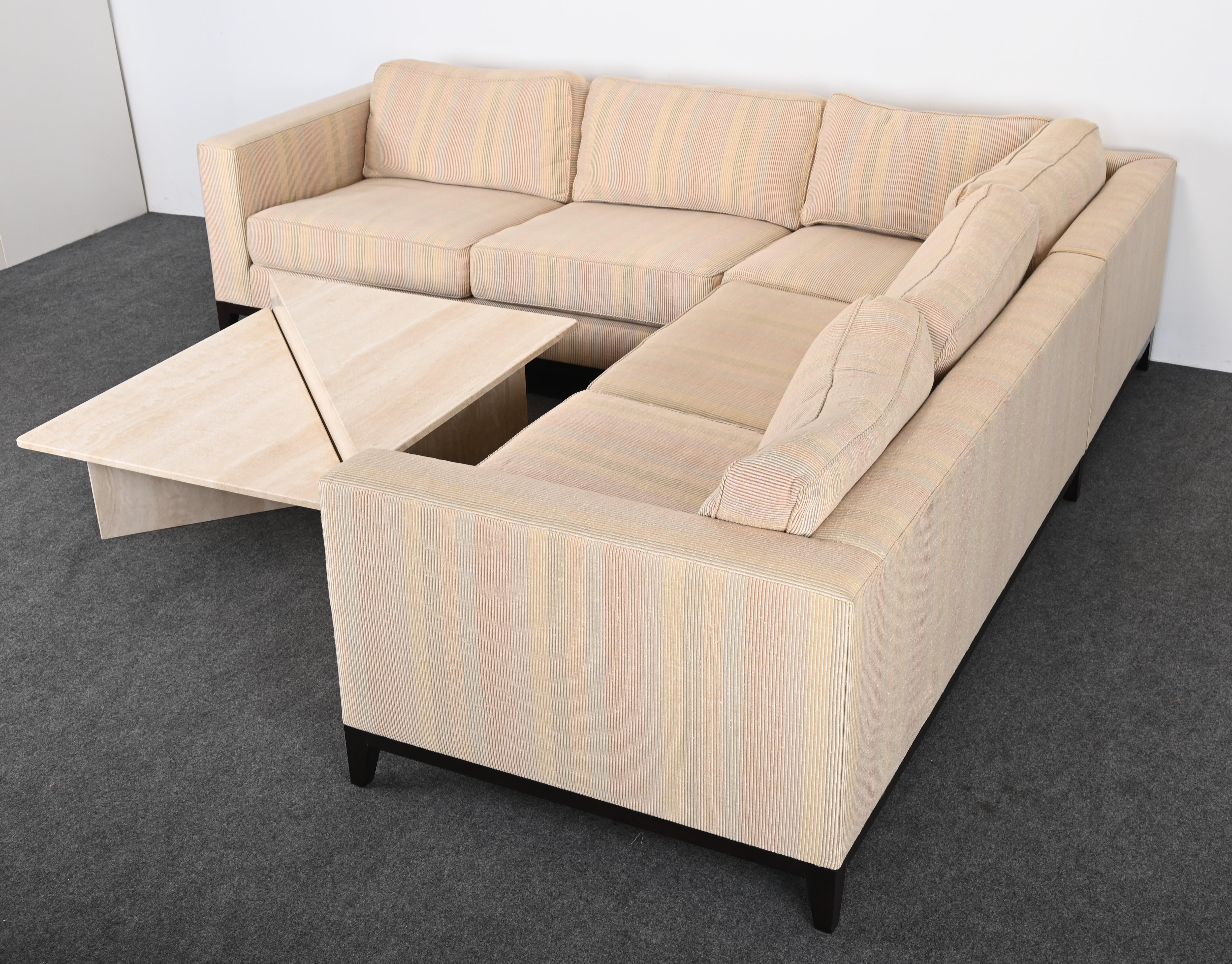 Modern Designer Sectional Sofa by Christian Liaigre at Holly Hunt, 21st Century
