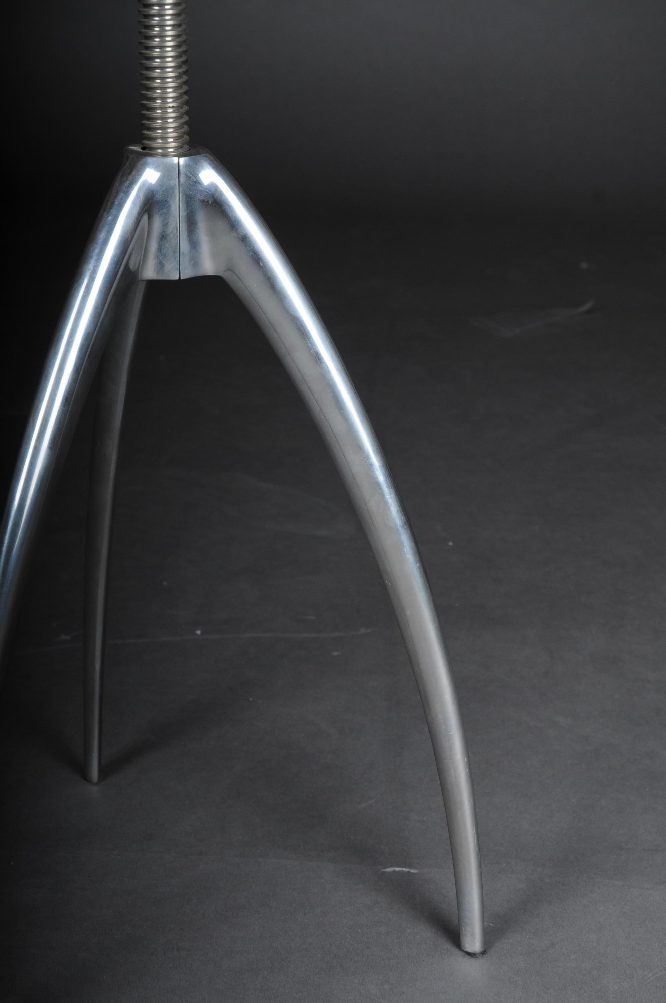 Aluminum Designer Side Table / Table Philippe Starck Driade Vicieuse Ubik Aleph