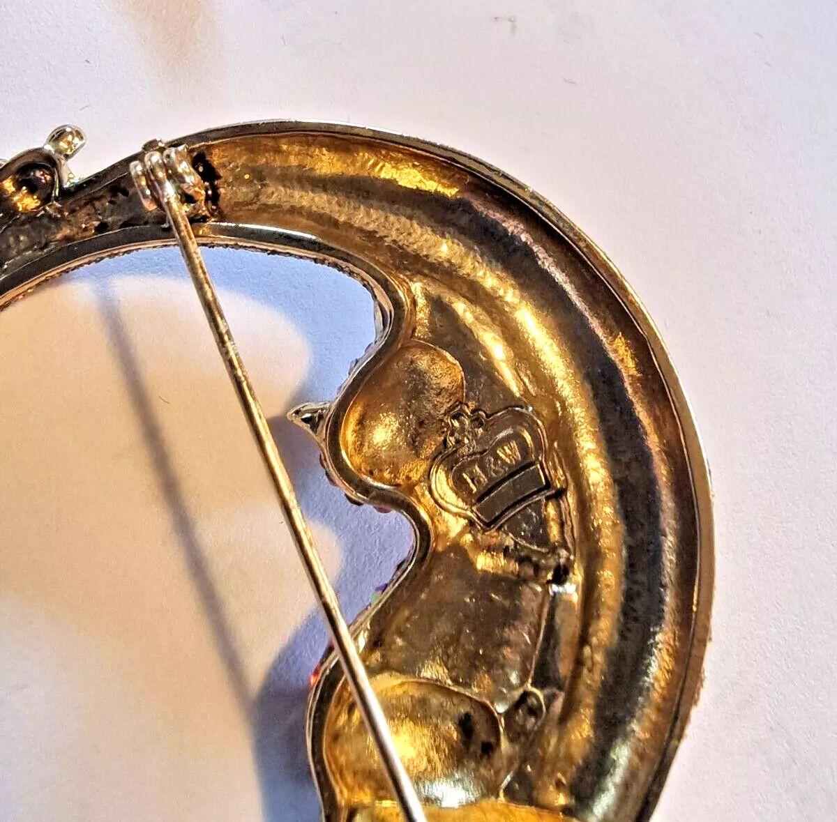 butler and wilson cat brooch