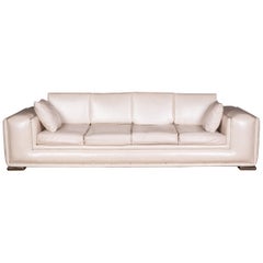 Designer Sofa Four-Seat with Swarovski Stones Rhinestones