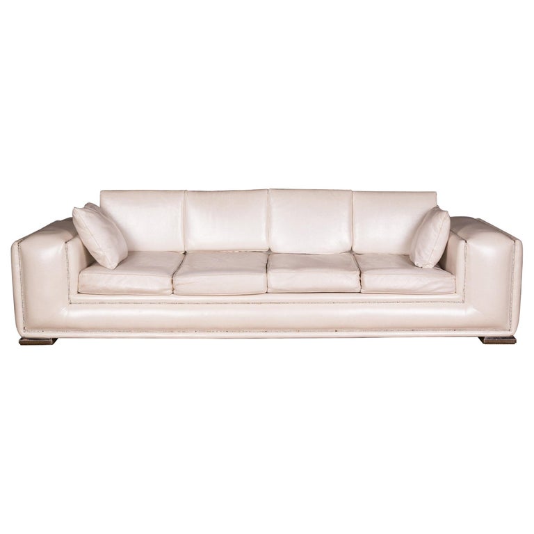 Designer Sofa Four-Seat with Swarovski Stones Rhinestones For Sale at  1stDibs