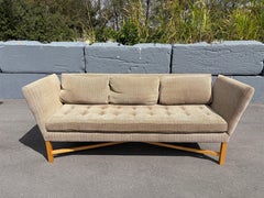 Designer Sofa with X-Base Stretcher