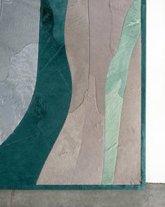 Designer "Submerge" Hide Rug by Marc Thee (10ft 6in x 19ft)