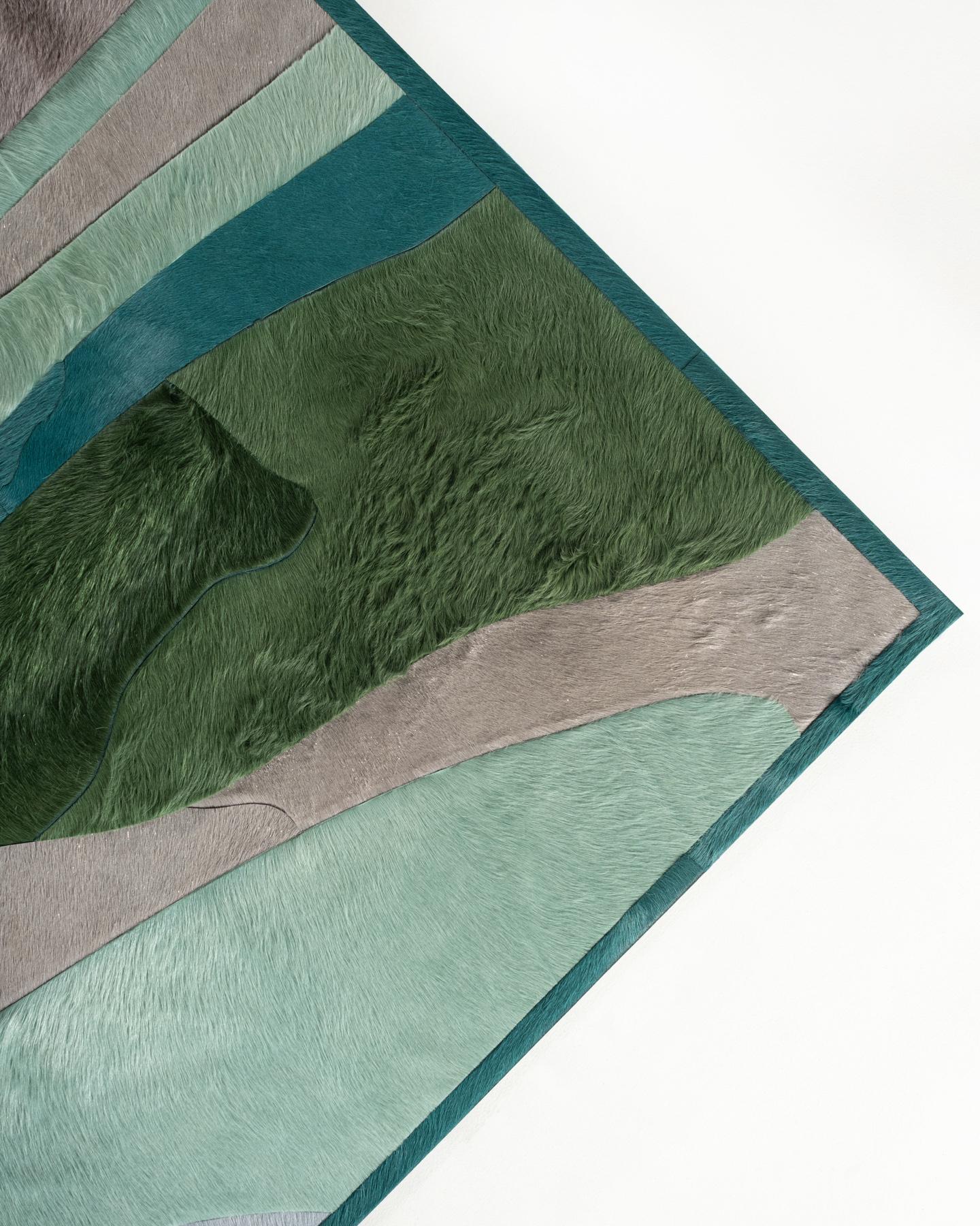 Alfombra de piel de diseño 