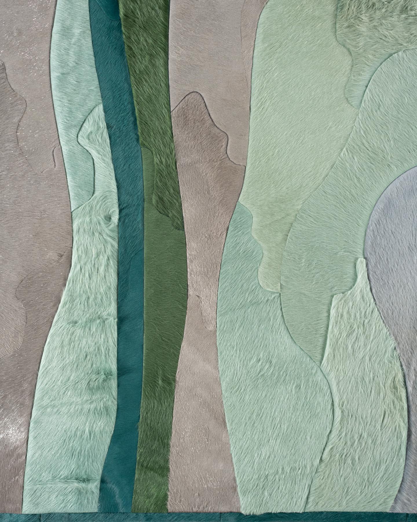 Alfombra de piel de diseño 