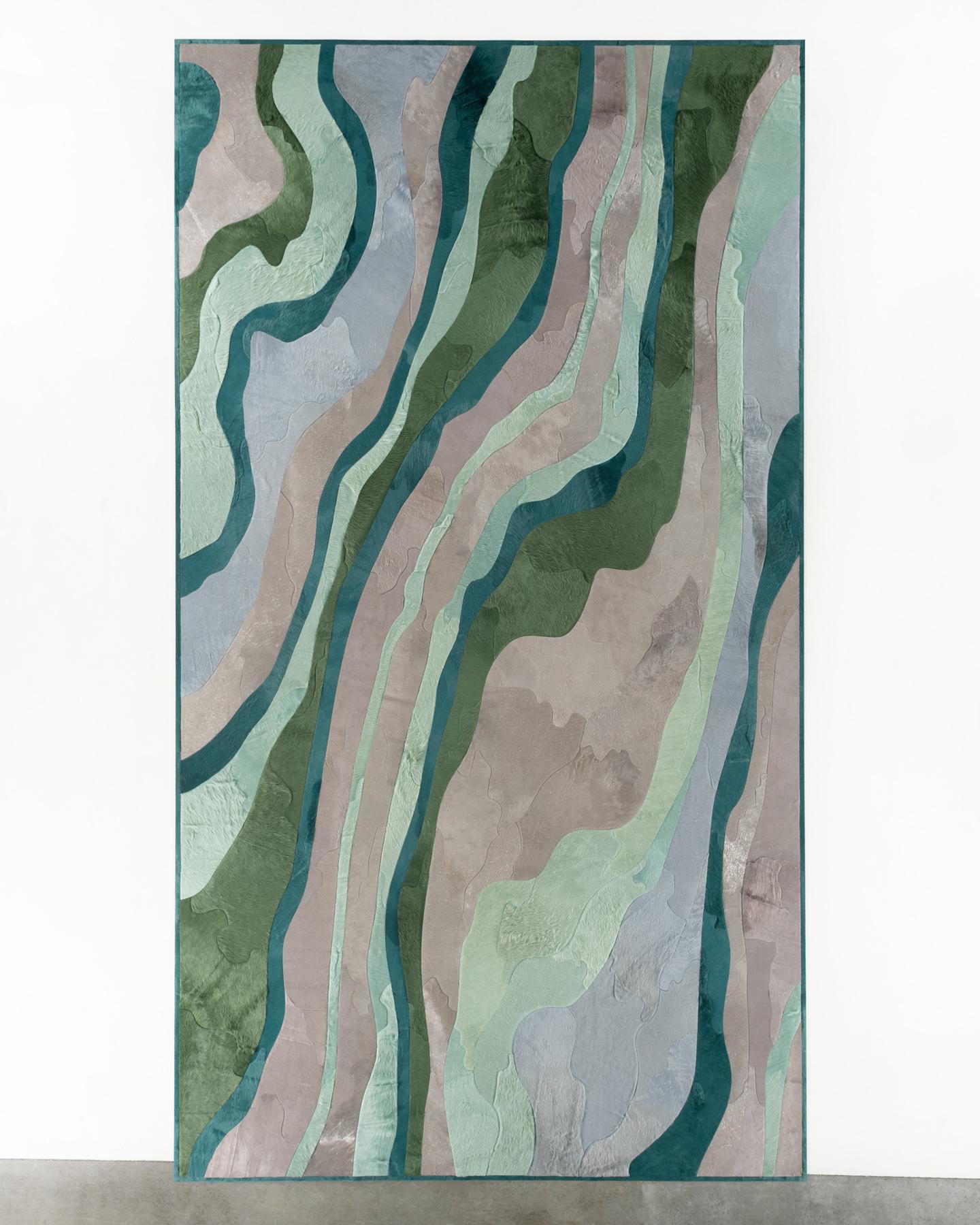 Alfombra de piel de diseño 