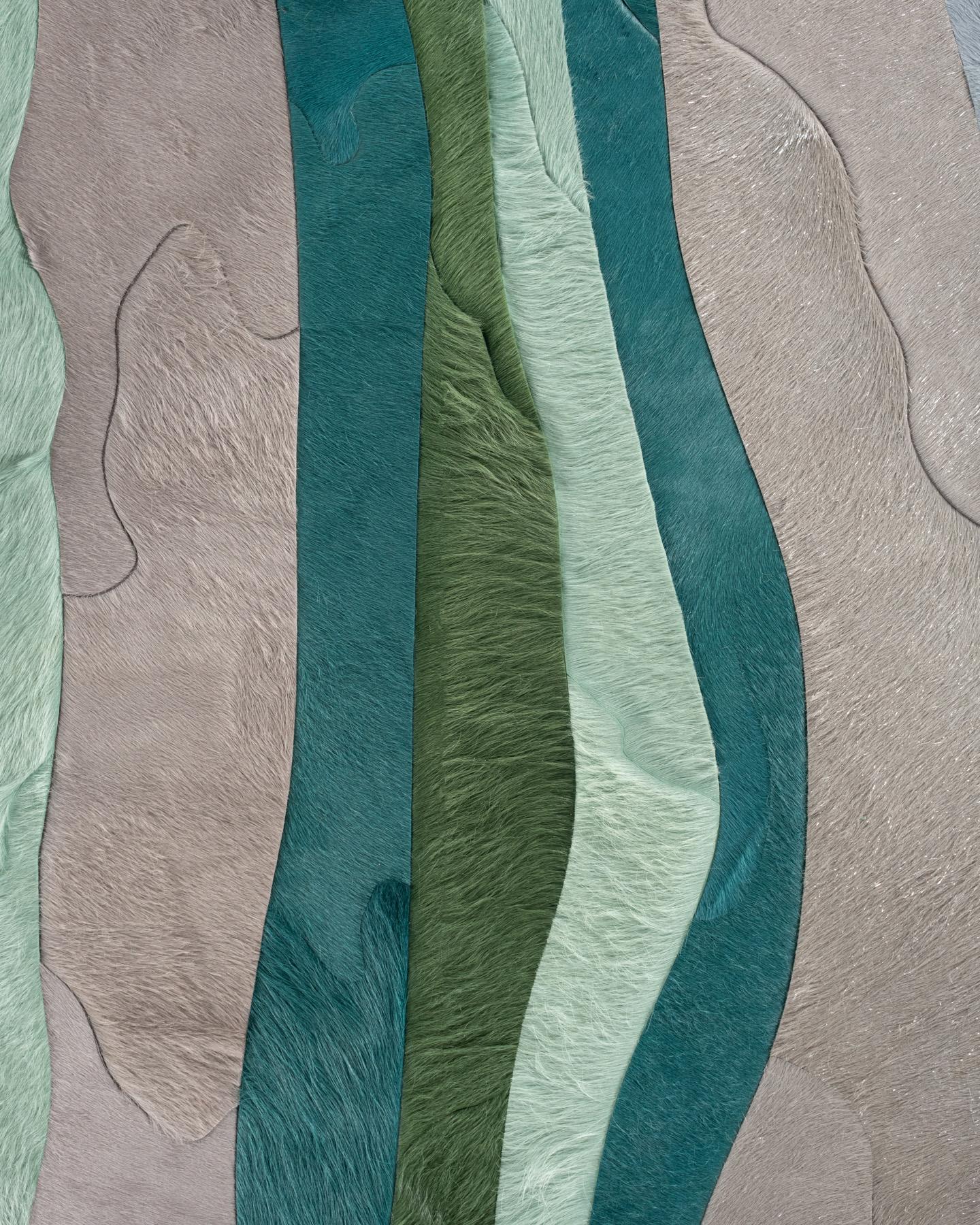Alfombra de piel de diseño 
