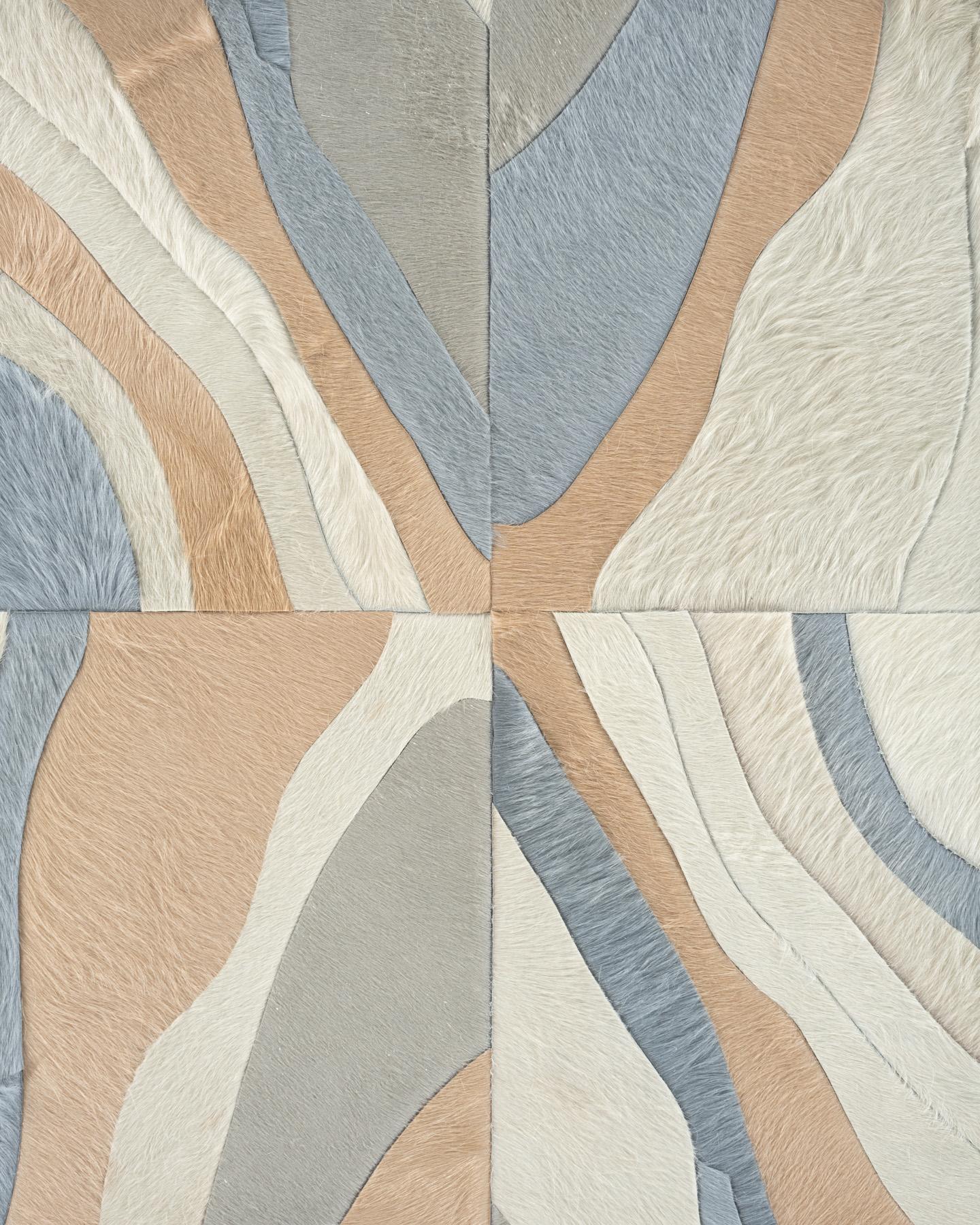 Alfombra de piel de diseño 