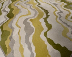 Designer "Submerge" Hide Rug by Marc Thee (12ft 6in x 14ft)